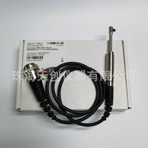 T456CFM5R90A迷你90度探头配A456CFBS膜厚仪管内壁涂层测厚仪