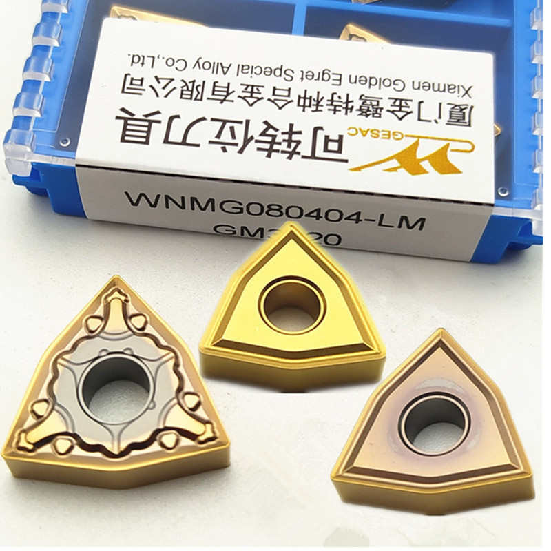 厦门数控刀片桃型硬质合金WNMG080408-LM YF SM 080404不锈钢专用