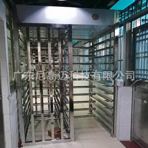 供应监狱滚闸门安全通道人行不锈钢十字转闸合肥立式全高匝