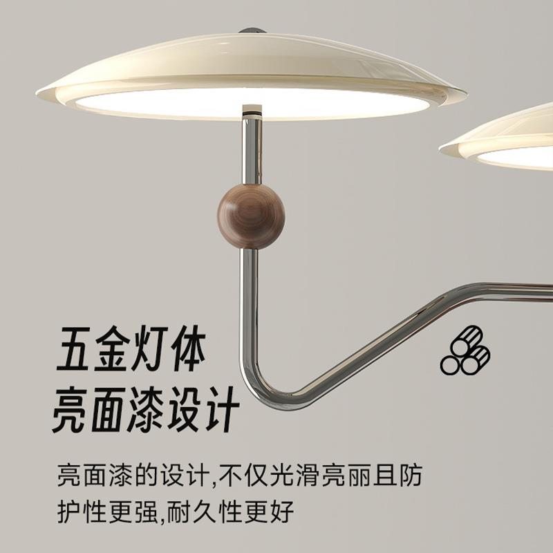 法式奶风客厅吊灯设计师024RS油款全光2谱护新眼餐厅卧室书房主卧