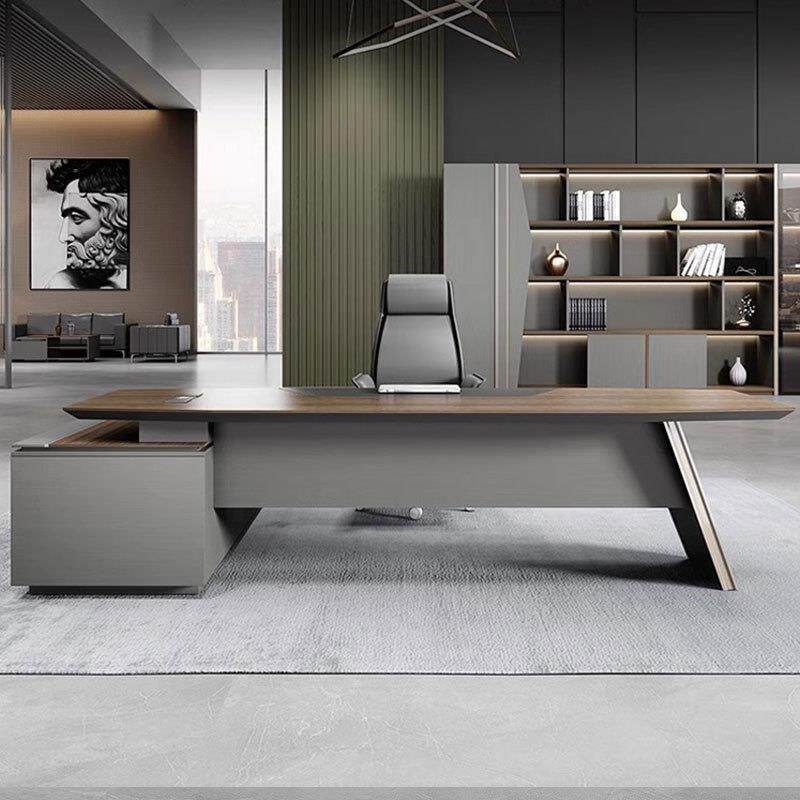 办公家具老板办公桌椅组合现代简约老板桌经理桌董事长大班台商用