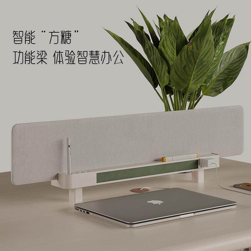 财务办公桌职员工位卡座双2人4面对面办公室会计t型屏风桌椅组合