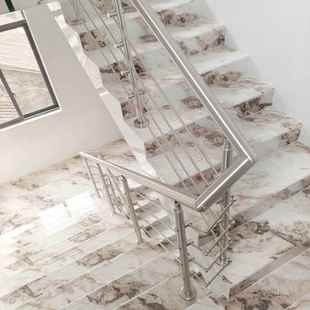 楼梯扶手自装 室内家用不锈钢立柱农村自建房楼梯栏杆平台阳台护栏