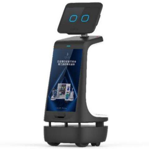 公司酒店前台接待机器人智慧展厅智能迎宾服务厂家