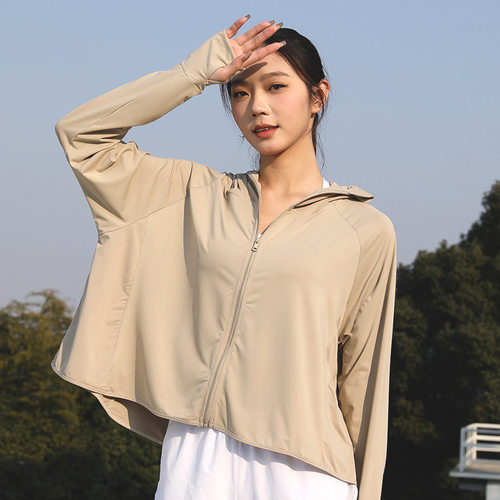 冰丝防晒袖套遮阳帽女夏季防晒衣面罩遮脸电动车户外骑车太阳帽子