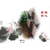笛子乐器演奏竹笛双插苦竹送百花笛膜笛胶