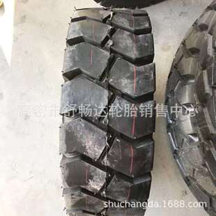 销售叉车轮胎18X7 实心轮胎 8充气轮胎