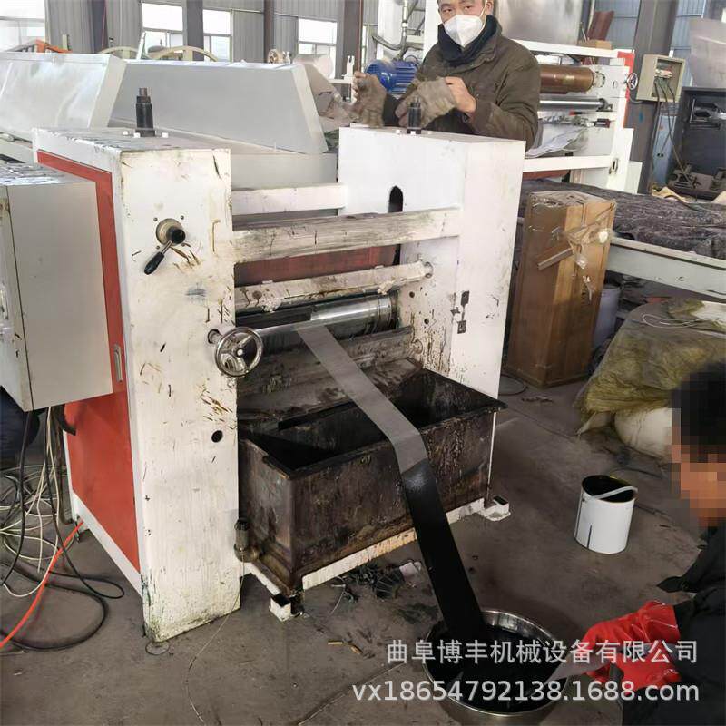 尼龙铁丝网布浸胶机烘干 轮胎背布粘结用表面处理剂二苯甲浸涂机