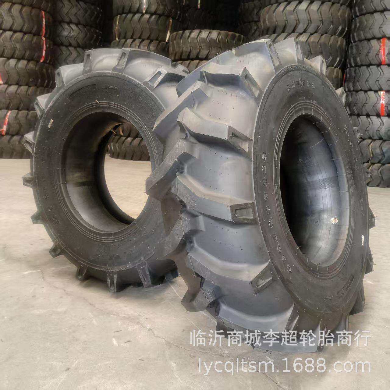 甲字轮胎16.9-24人字胎拖拉机轮胎R-1大型农业农用胎