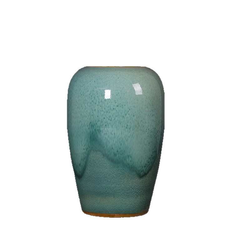 莫兰迪花瓶客厅摆件陶瓷大号落地花瓶景德镇陶瓷花瓶三件套批发