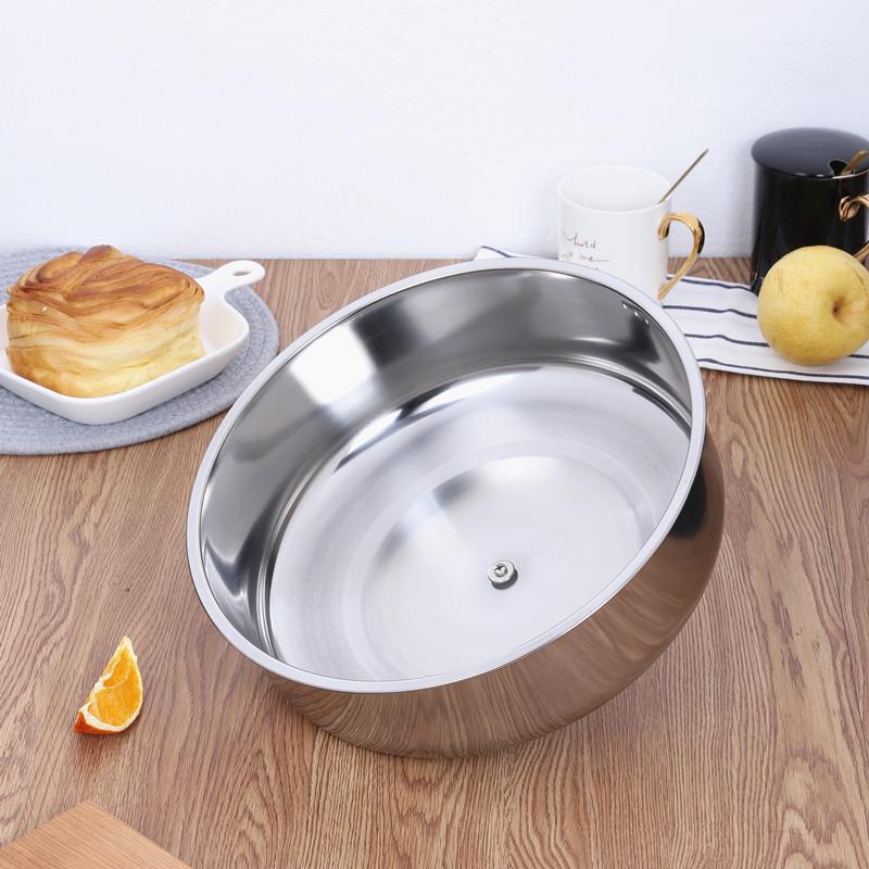 BG54批发全不锈钢加高锅盖蒸锅盖子家用炒菜锅汤锅盖加厚老式圆形