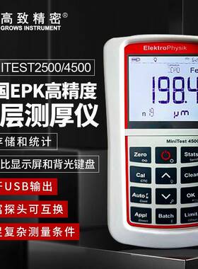 德国高精度涂层测厚仪Minite2500/Minite4500拍前确认货期