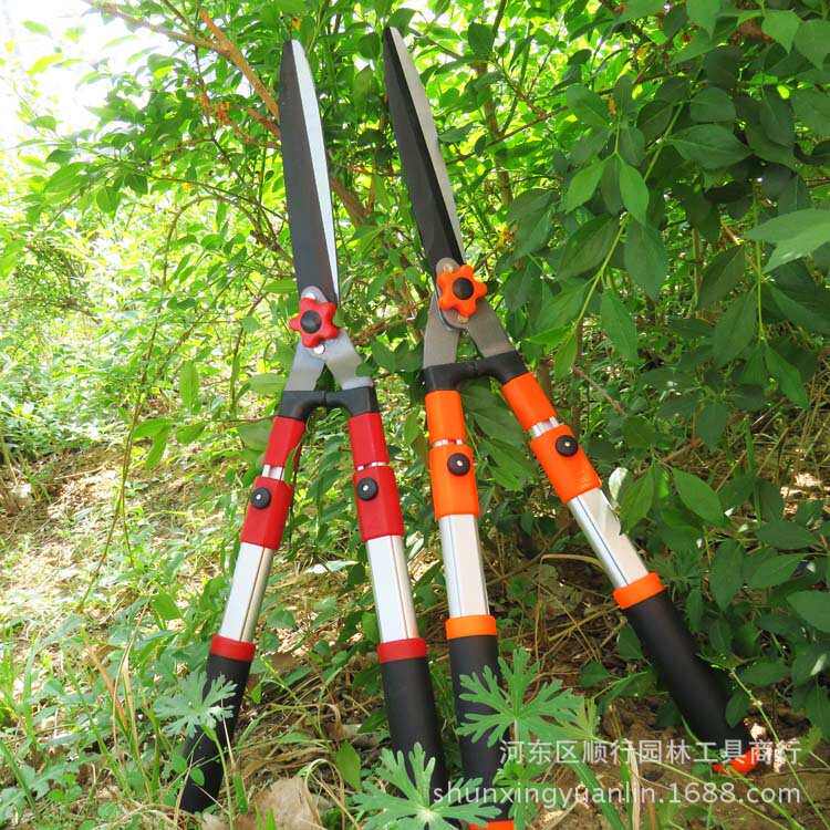 园林花木修剪绿篱剪伸缩大剪刀园艺绿化草坪修枝剪粗枝篱笆剪树枝