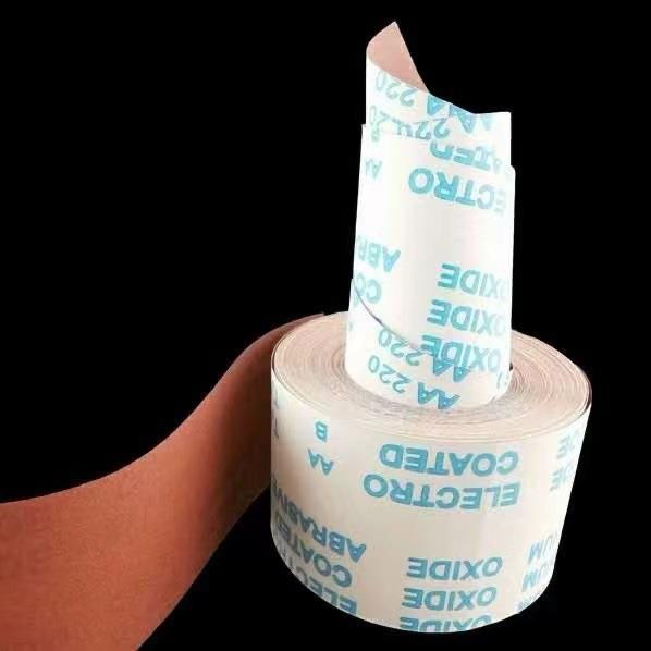 包金邮4寸手撕JB-5软布卷4.5寸家具打磨属抛534光砂带植绒卷砂布