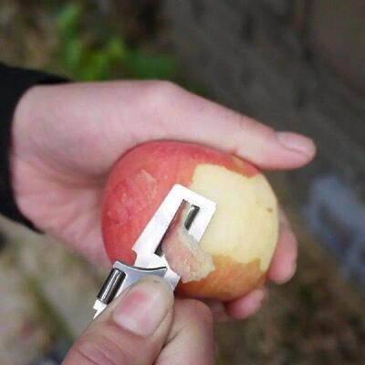 Multi-use EDC Tool Stainless Steel Can Bottle Opener Fruit
