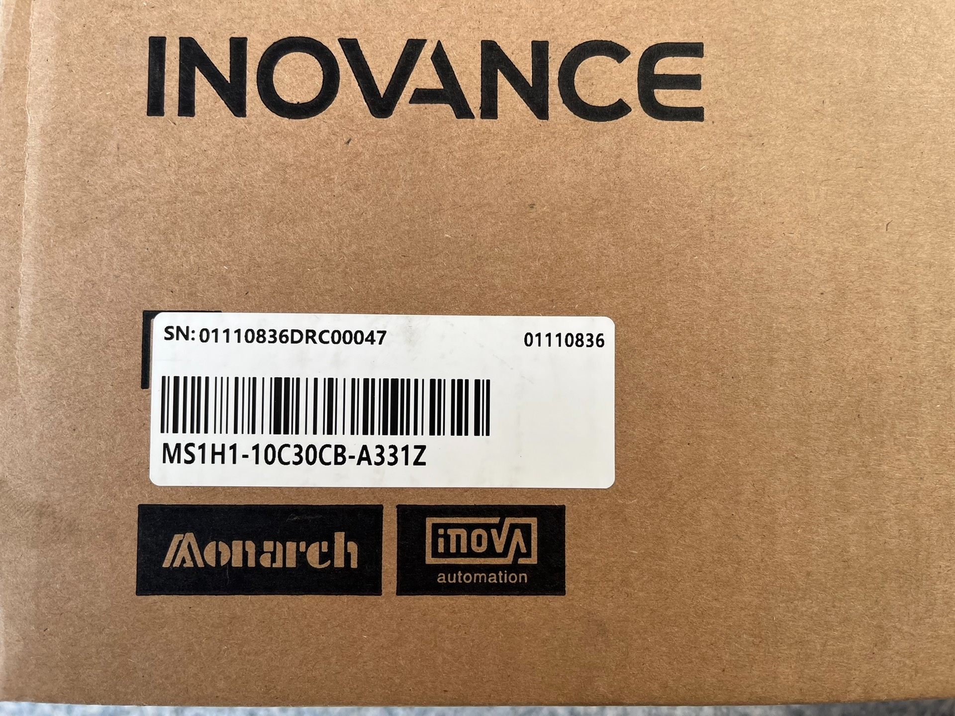 汇川电机MS1H1-10C30CB-A331Z 全新原装正品