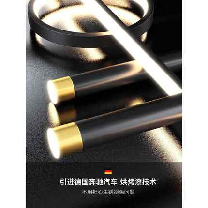 餐厅灯吊灯轻奢中山灯具现吧代简约饭厅桌餐647台极简长条创计意