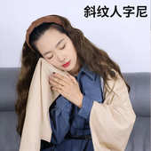 USP魔法电热加热发热披肩暖身毯充电盖腿家用办公室户外便携盖毯