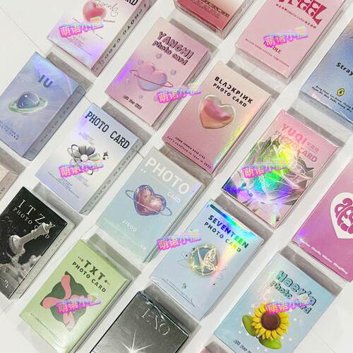 TXT镭射小卡韩娱EXO KEPLER ZB1 New Jeans NMIXX TWICE专辑小卡