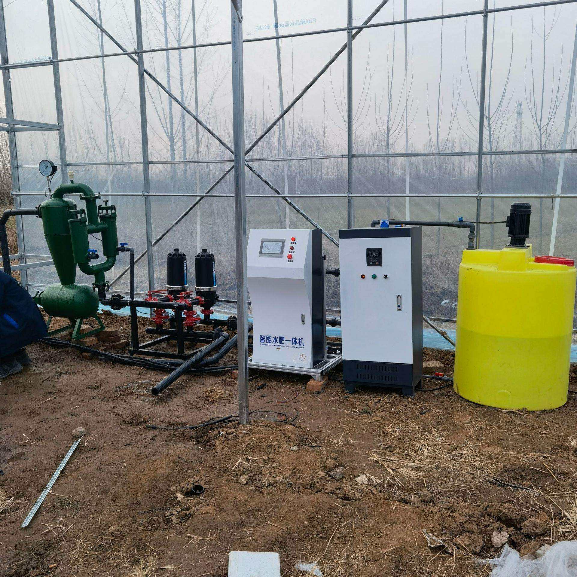 业灌溉智能肥一体机施肥控制器双厂通道三通道EDF施水肥农机家精