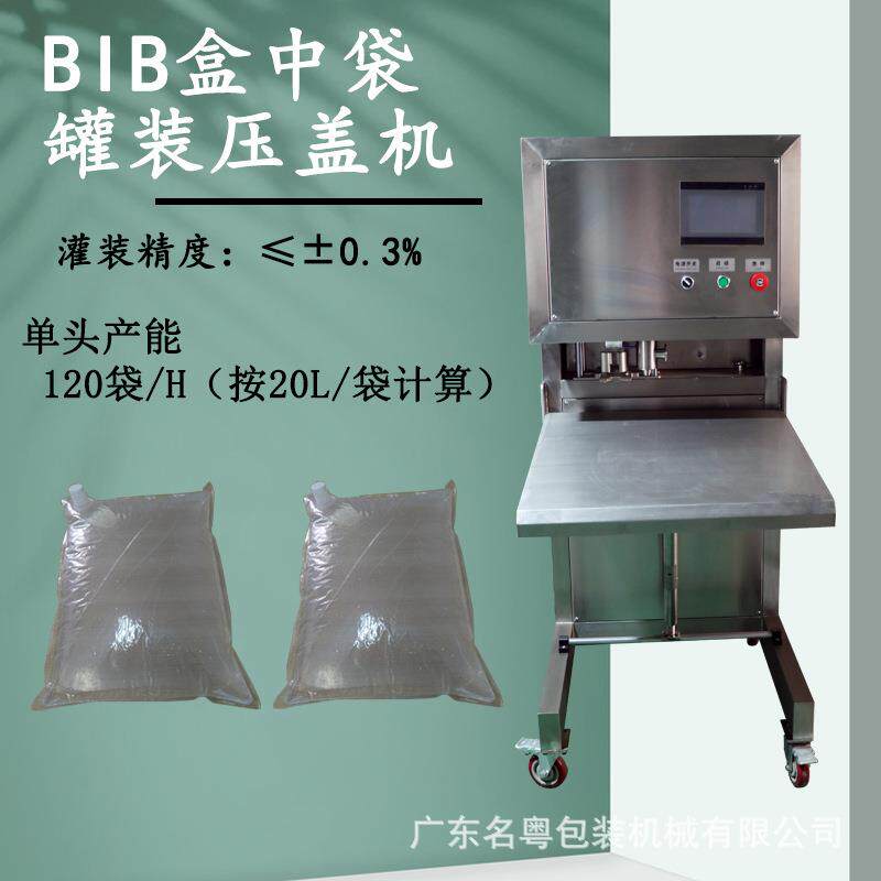 BIB无菌袋液体灌装机日化品洗护用品液体灌装机盒中袋灌装机