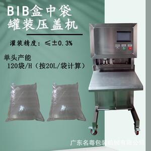 BIB无菌袋液体灌装机日化品洗护用品液体灌装机盒中袋灌装机