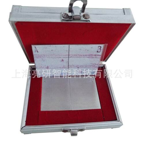 B3型不锈钢渗透标准试块/三花不锈钢试块/三点镀铬试块