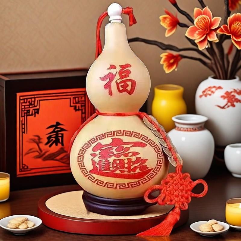 天然葫芦摆件雕刻葫芦真葫芦家居摆件搬家礼品客厅公司门店玄关