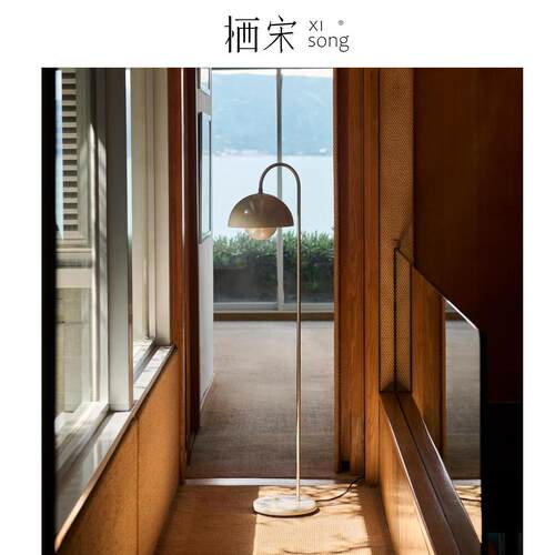 丹麦VP12花苞落地灯设计师款沙发旁氛围感客厅灯卧室书房落地灯