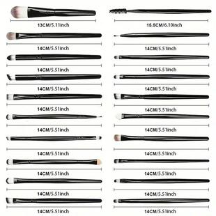 Brushes Set for 20Pcs Foundation Makeup cosmetics Blush Soft