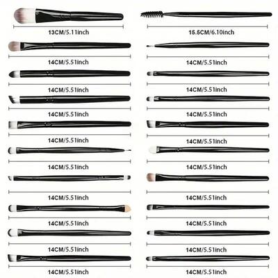 20Pcs Soft Makeup Brushes Set for cosmetics Foundation Blush
