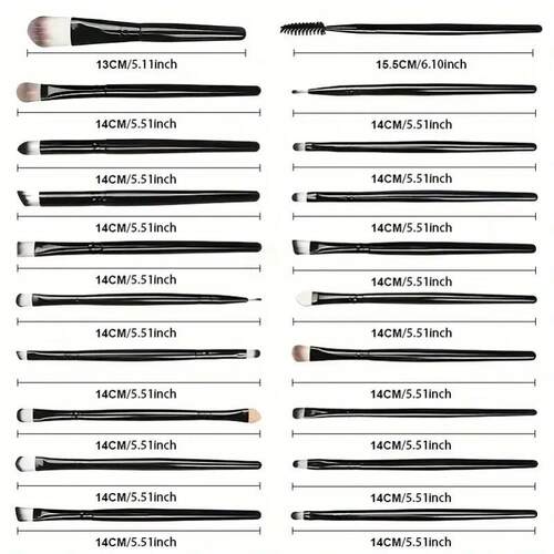 20Pcs Soft Makeup Brushes Set for cosmetics Foundation Blush