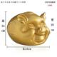 正品 童陶瓷金猪存钱罐工艺超品摆件家居客儿厅可爱招财大号小猪储