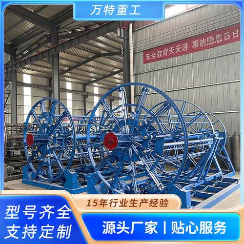 数控钢筋笼滚焊机全自动圆形桩基钢筋笼编织机源头工厂实惠