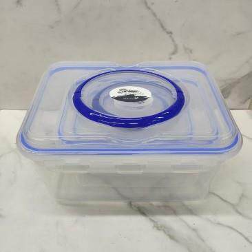 New Round Transparent PET Airtight Container - Durable, Shat