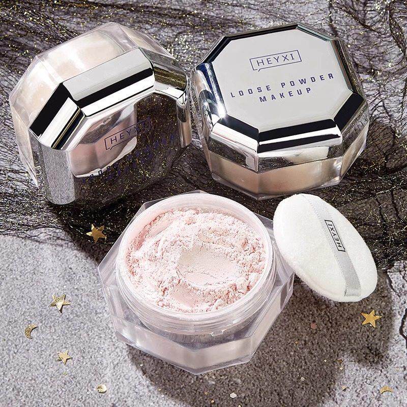 推荐散粉定妆粉饼防水防汗不脱妆控油持久适合干油皮女蜜粉