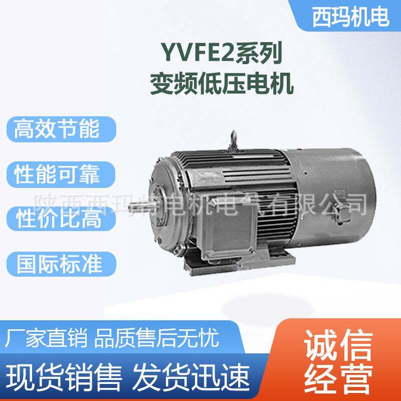 西安西玛电机YVFE2-355L-12极110KW低压变频交流三相异步电动机厂