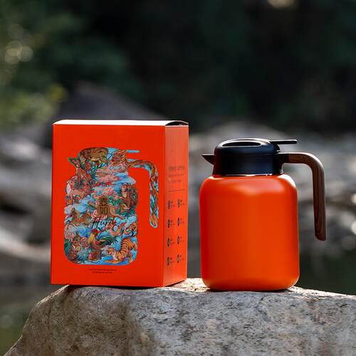 壶如焖茶壶智能温显焖泡壶老白茶保温壶陶瓷内胆钛滤网泡茶壶