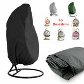 户外秋千吊椅蛋壳防尘罩沙发罩黑绿灰工厂直销Rattan Swing cover