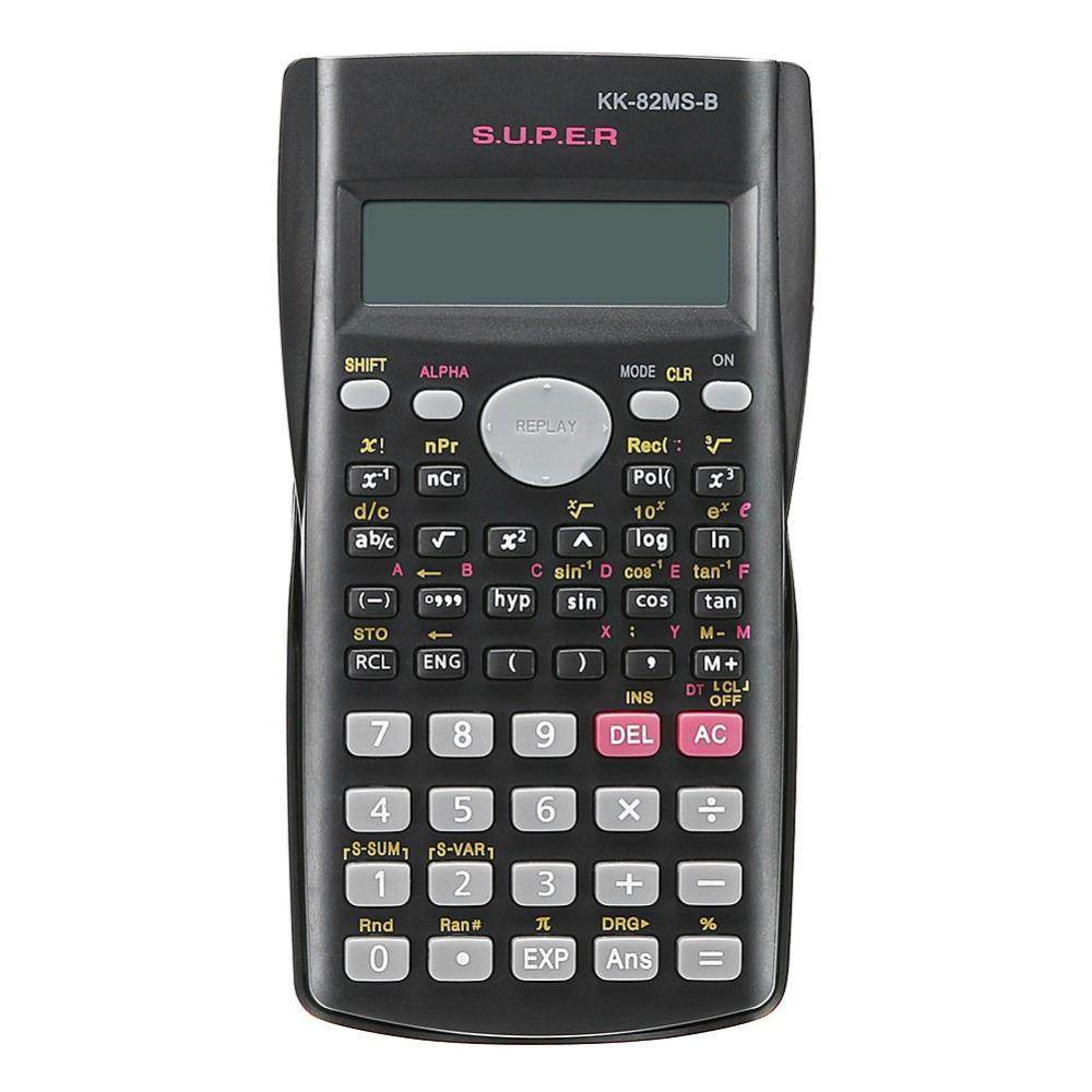 Scientific Calculator with 240 Functions and 2-Line Screen M