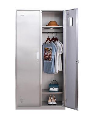 化304不锈钢更衣柜工厂无尘净盘车间4子门9门员工YWJ-BXGG浴室储