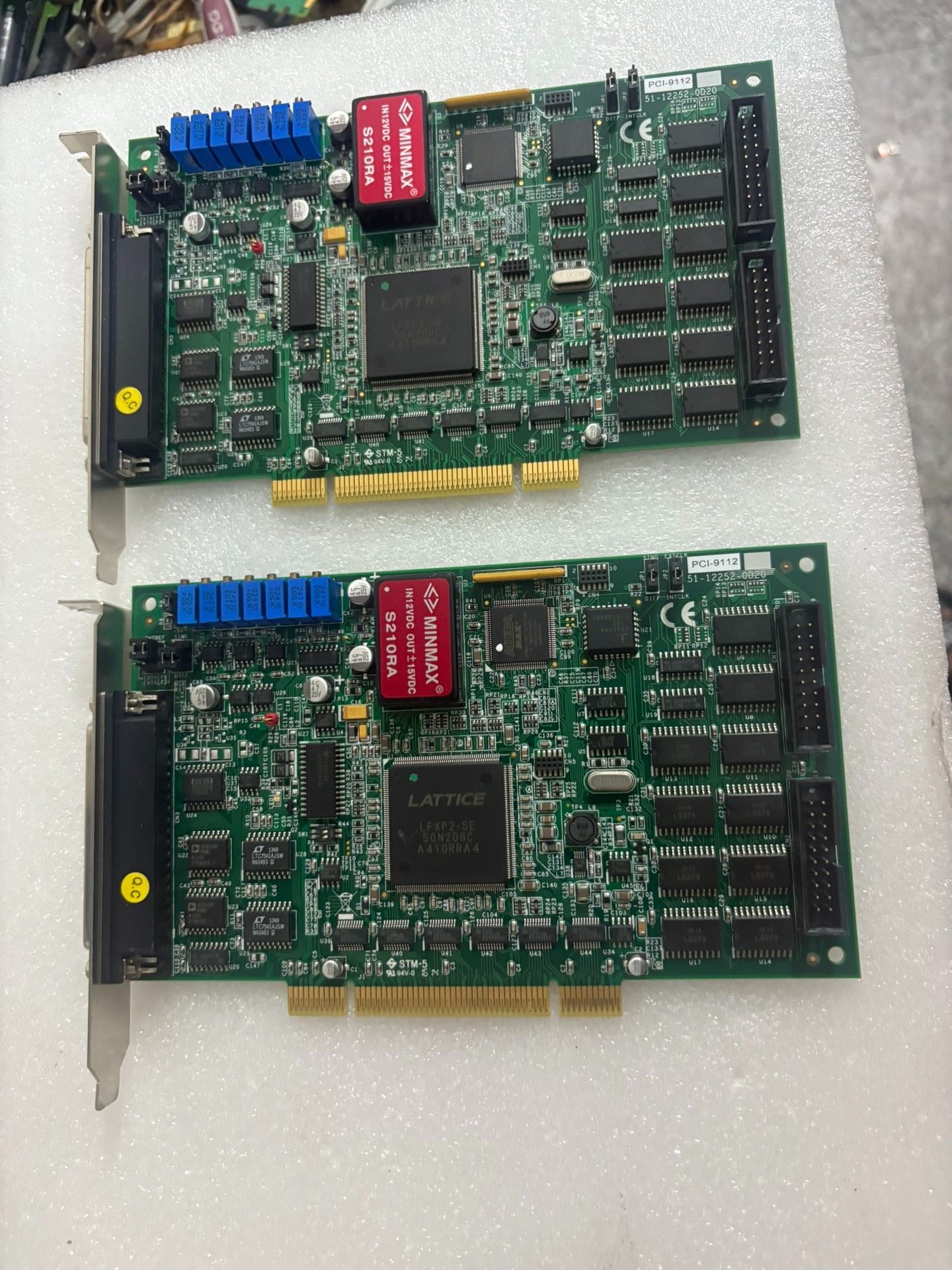 凌华 PCI-9112 多功能数据采集卡，成色不错，功能完好