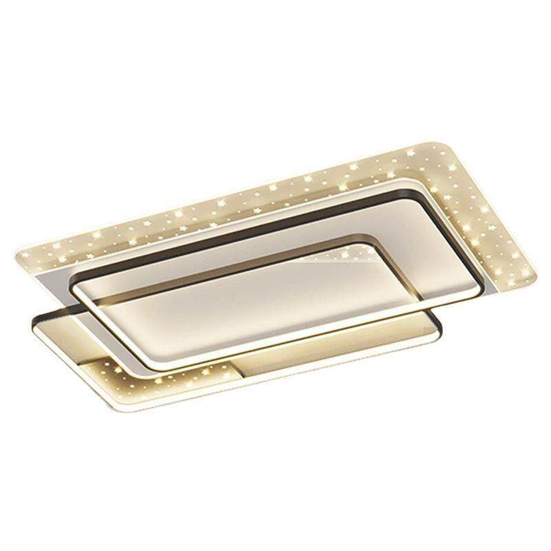 全光谱客厅吸顶灯现代简约2024年新款智能灯全屋组合广东中山灯具