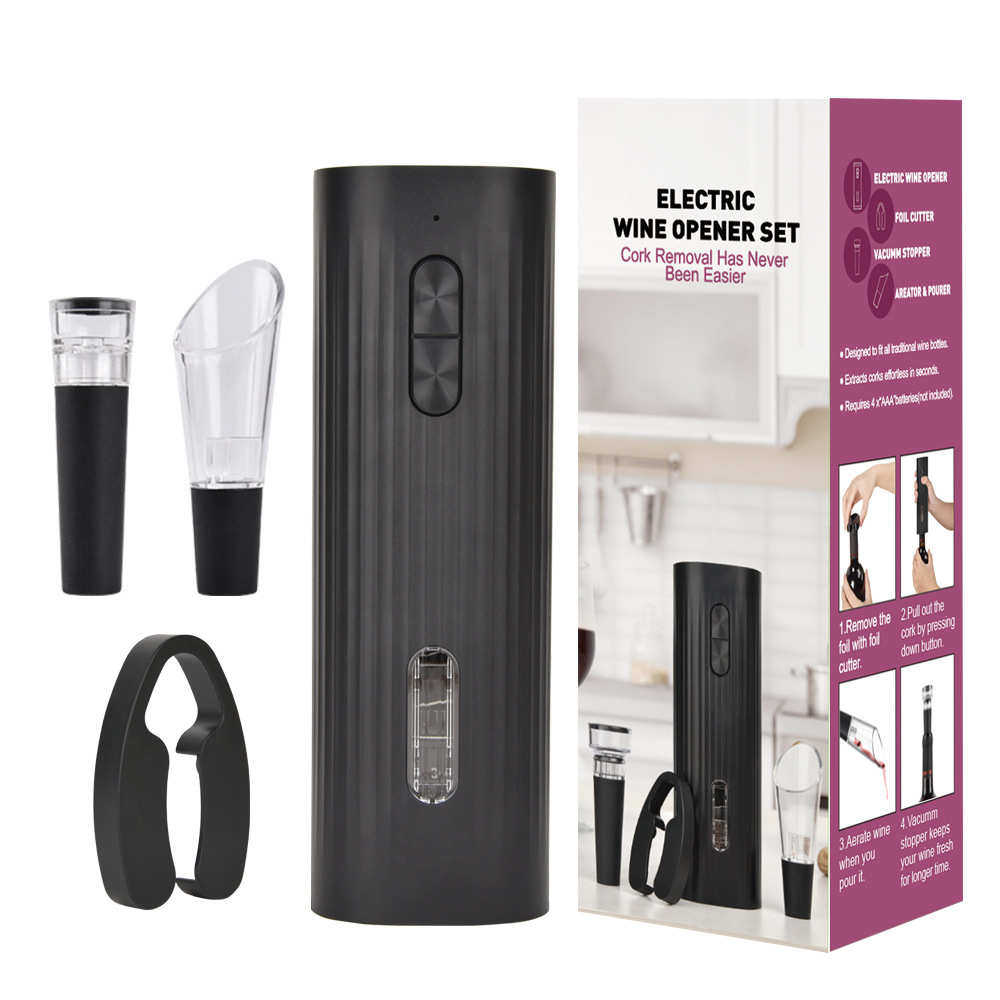 新款红酒电动开瓶器便携ABS葡萄酒自动开瓶器电动开瓶器套装,餐饮具,开瓶器,淘宝优惠券,粉丝福利购,淘宝优惠卷