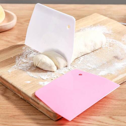 Baking cake scraper tool, plastic cheong fun cream panel, wa