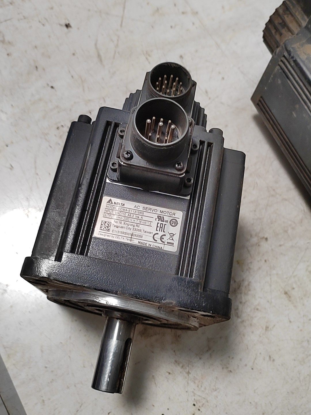台达伺服电机，ECMA-E11315RS，1.5KW功率，功