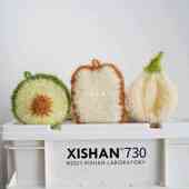 纯手工亚克力吐司洗碗巾不沾油洗碗布百洁清洁布易清洗锅