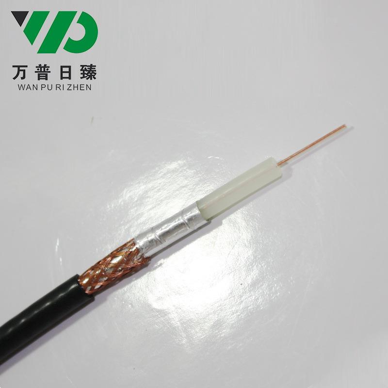 监控视频线SYV75-3-1 64编 国标同轴电缆 75Ω视频同轴线厂家