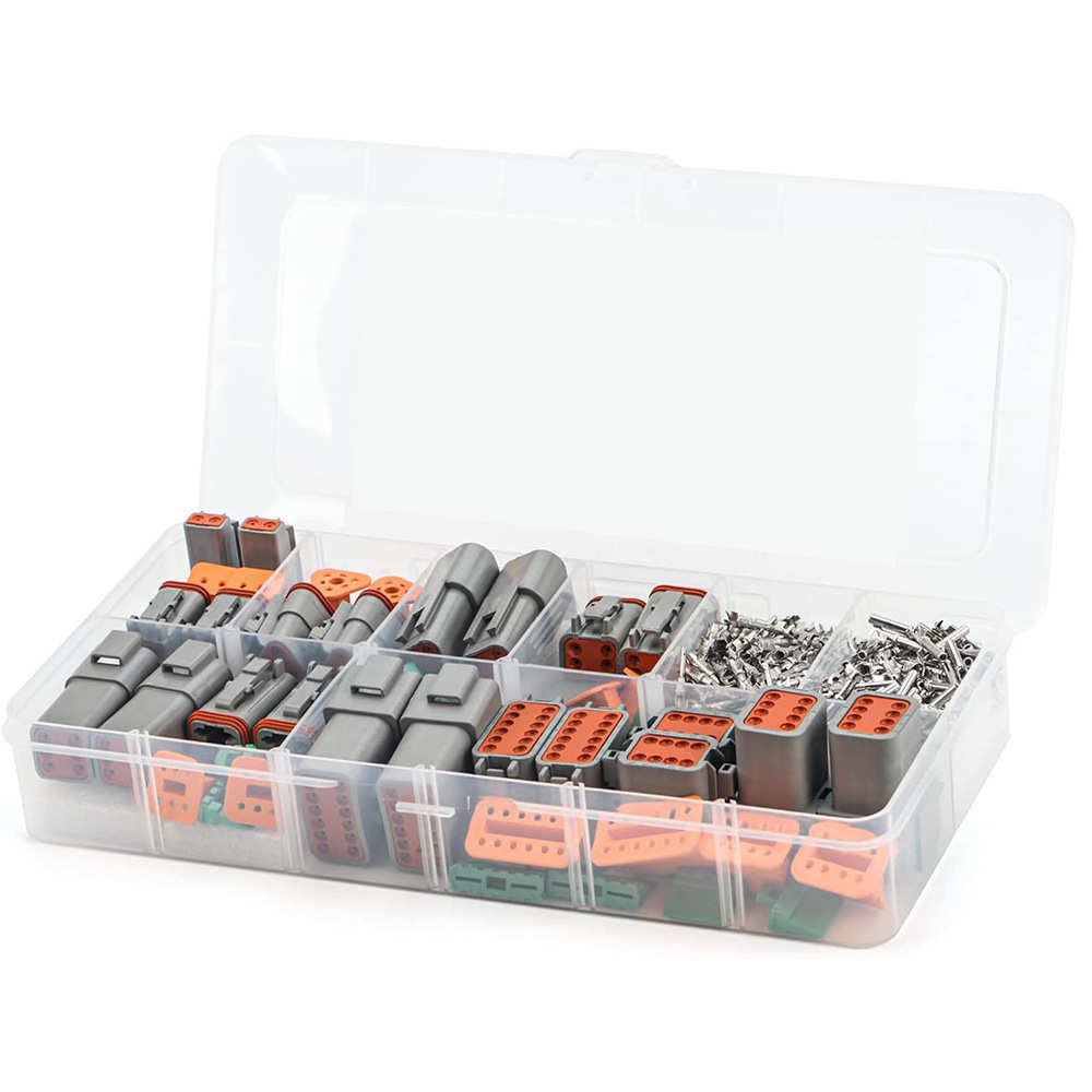 系列针188pcs212套装公母批发接插件dt/汽车连接器防水 盒装