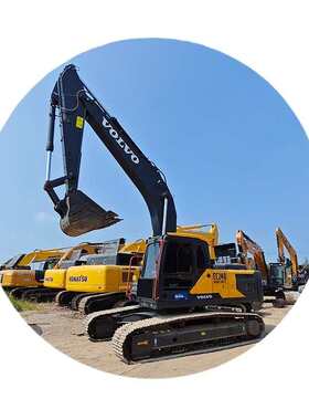 工地直销大型ec240外贸挖掘机建筑工程履带式挖掘机沃尔沃